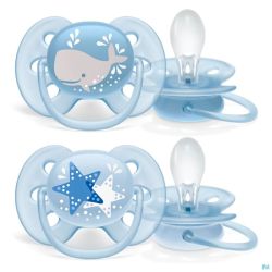 Philips Avent Sucette 6m+ Soft Boy