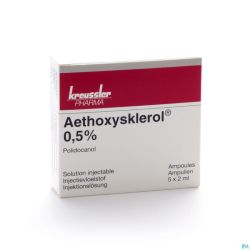 Aethoxysklerol Amp. 5 X 2ml 0,5 %