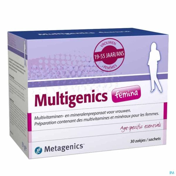 Multigenics Femina Pdr Sach 30 7284 Metagenics