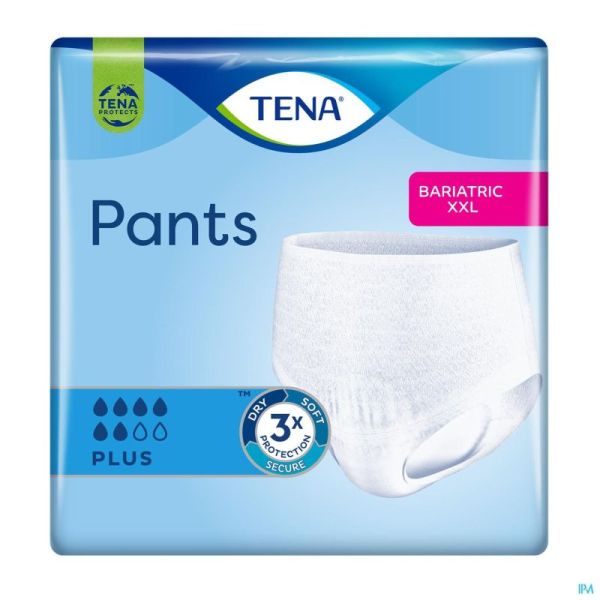 Tena Pants Bariatric Plus Xxl 12