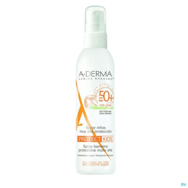 Aderma Protect Spray Enfant Spf50+ 200ml