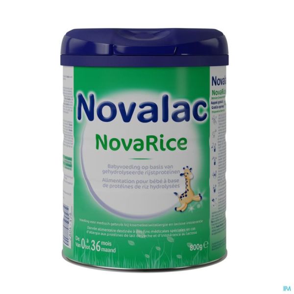 Novalac Novarice 0-36m Pdr 800g Nf