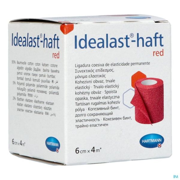 Idealast-haft Rouge 6cmx4m 1 P/s
