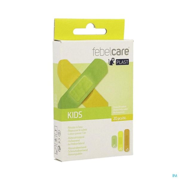 Febelcare Plast Kids Neon Mix 20