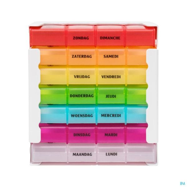 Eureka Care Pilulier Couleur 1 Semaine