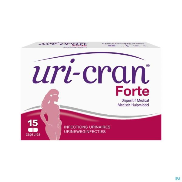 Uri-cran® Forte: Cystite (15 capsules)