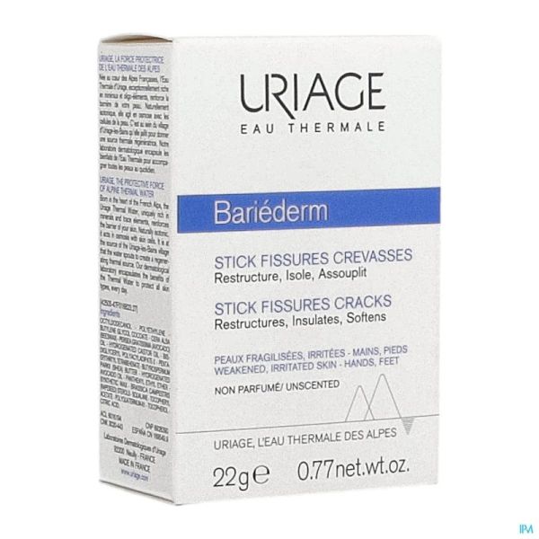 Uriage Bariederm Fissures-crevasses Stick 22g